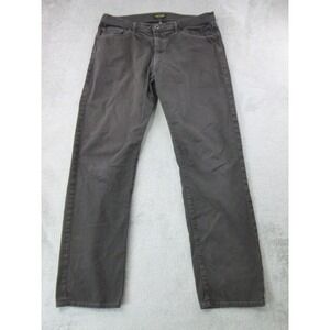 Flint and Tinder Mens Pants Sz 33 x 31 Straight Fit Chino Brown Stretch 5 Pocket